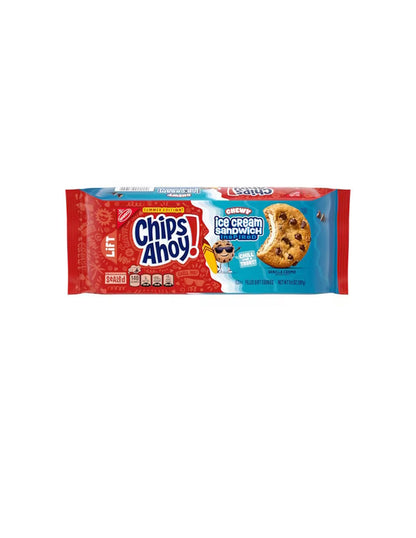 Chips Ahoy Galletas Edición Limitada Inspirada en Sándwich de Helado 281gr