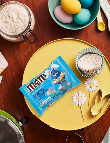 M&M's Pascua Chocolate Blanco Malvavisco 210 g