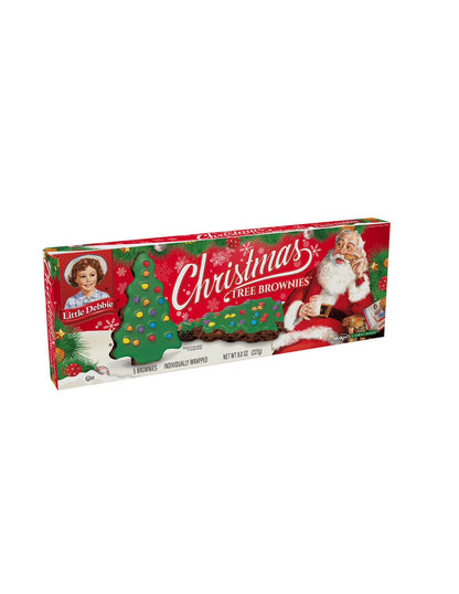 Brownies navideños Little Debbie 5 piezas 227gr