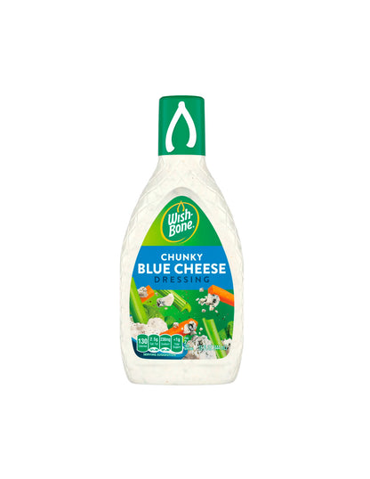 Aderezo para ensalada con queso azul y trocitos Wish-Bone, 444ml