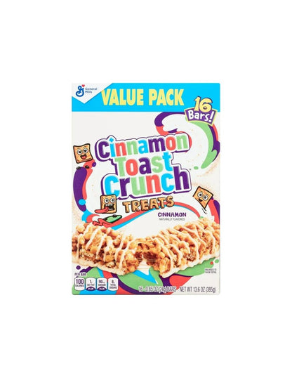 Barras Cinnamon Toast Crunch 16pzs