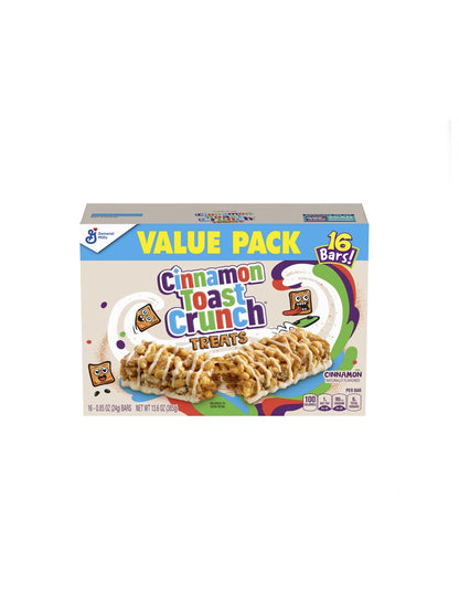 Barras Cinnamon Toast Crunch 16pzs