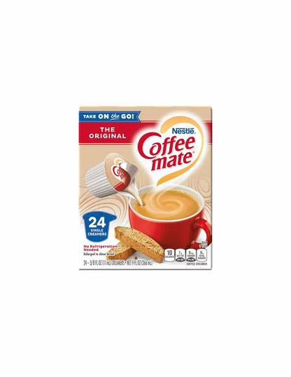 Nestle Coffee mate Original crema liquida individuales 24 pzs