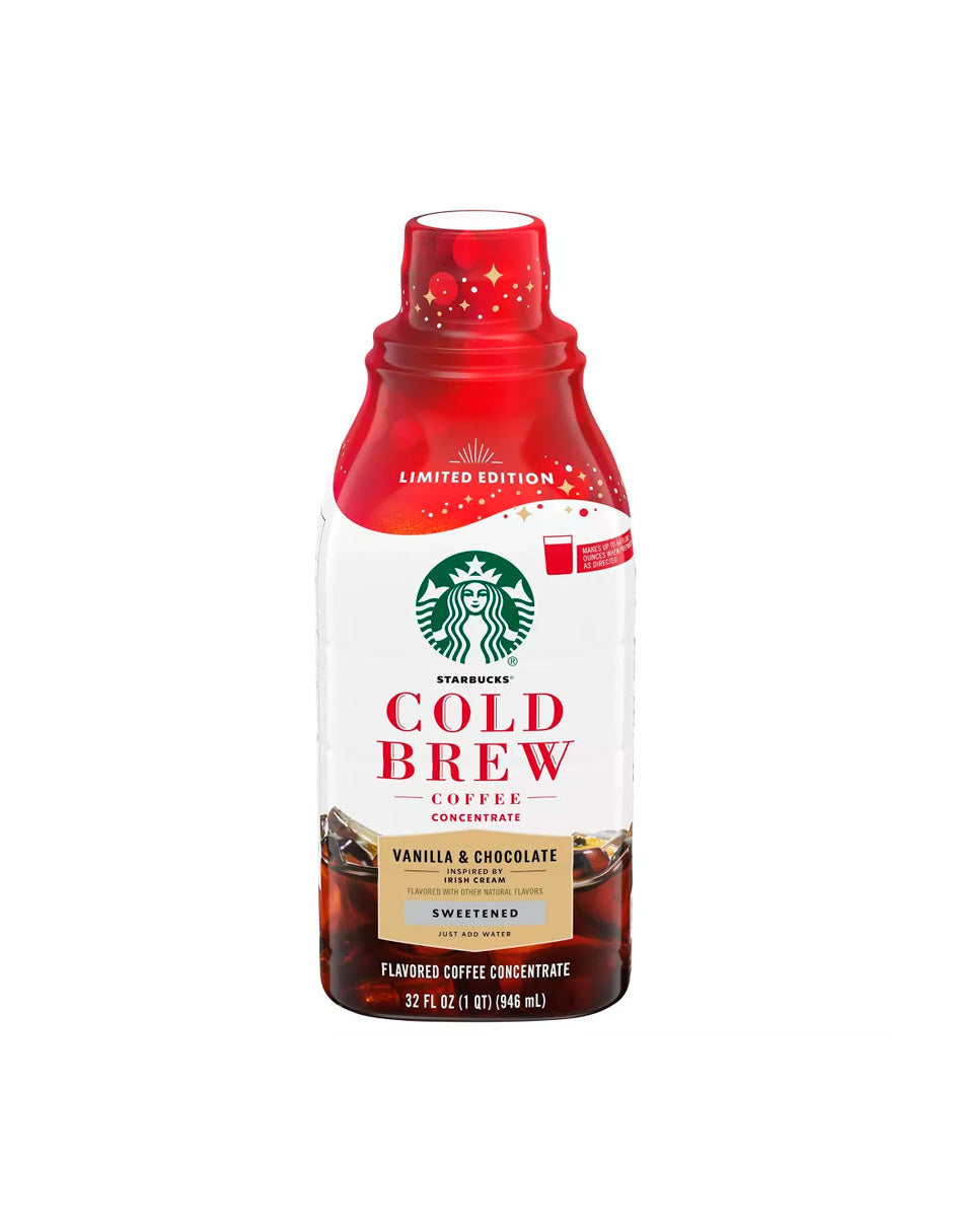 Starbucks Cold Brew Concentrate Irish Cream 946ml