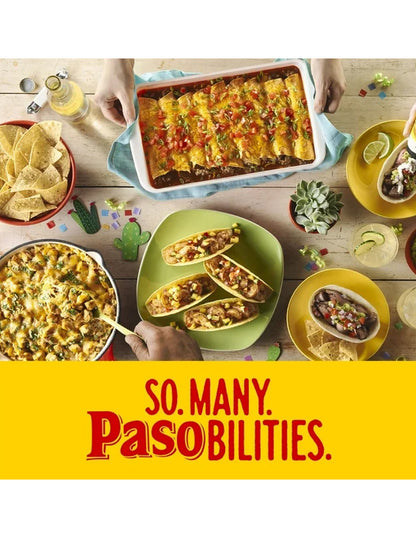 Old El Paso Stand 'N Stuff Taco Shells, sabor a maíz callejero estilo mexicano, 10 piezas