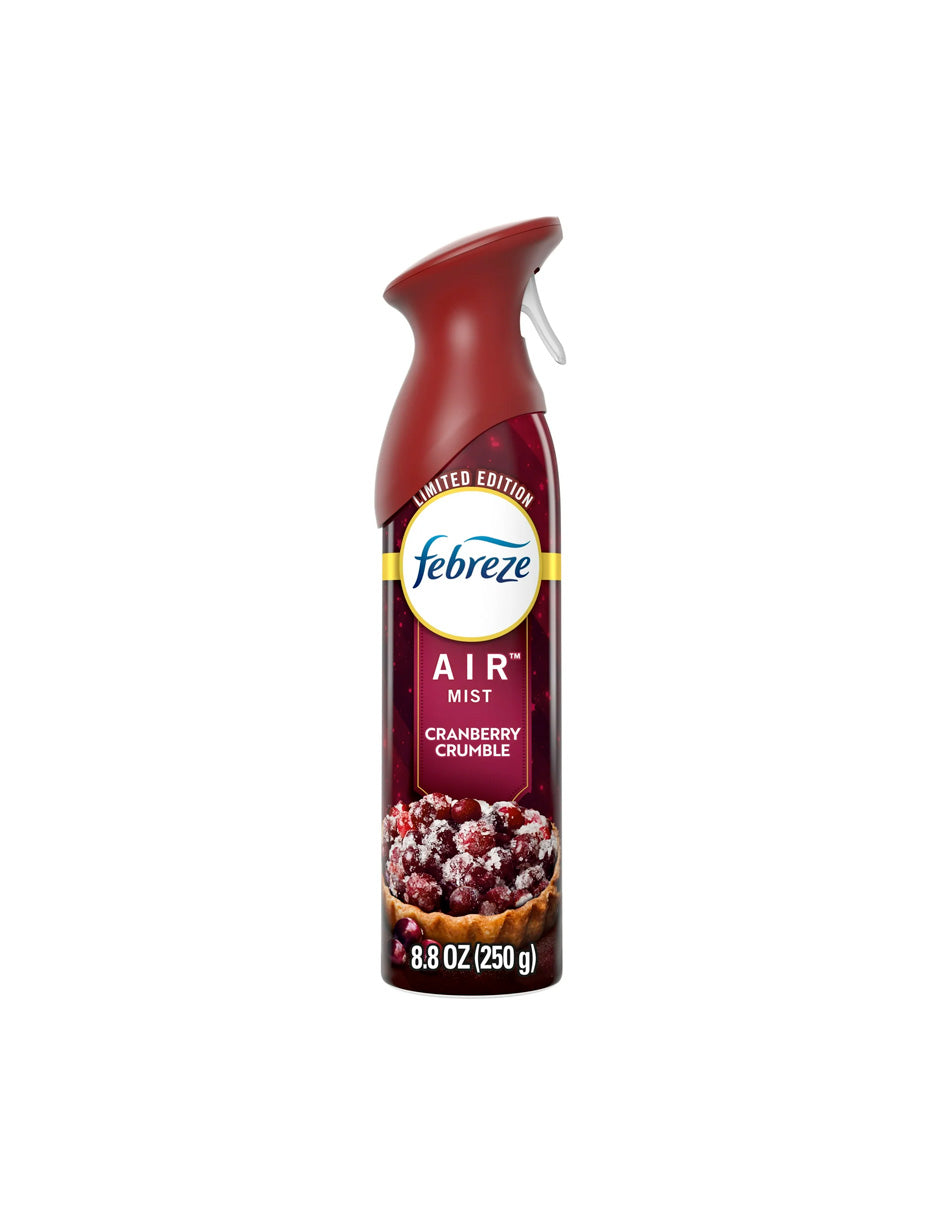 Febreze Ambientador Spray Aroma Cranberry Tart, 250gr Edición Limitada