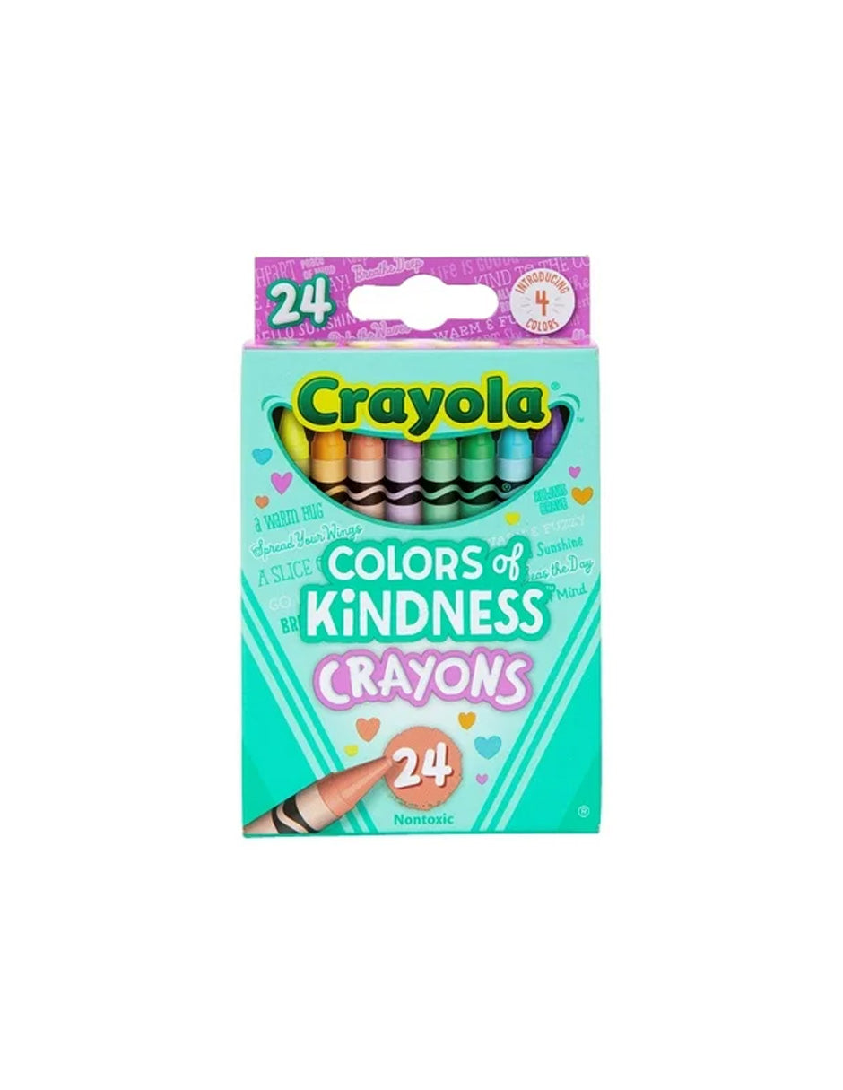 Crayones Crayola Colores de Amabilidad 24 Unidades