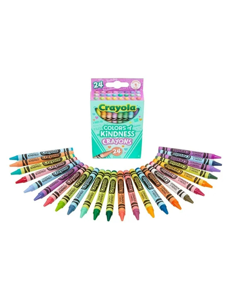 Crayones Crayola Colores de Amabilidad 24 Unidades