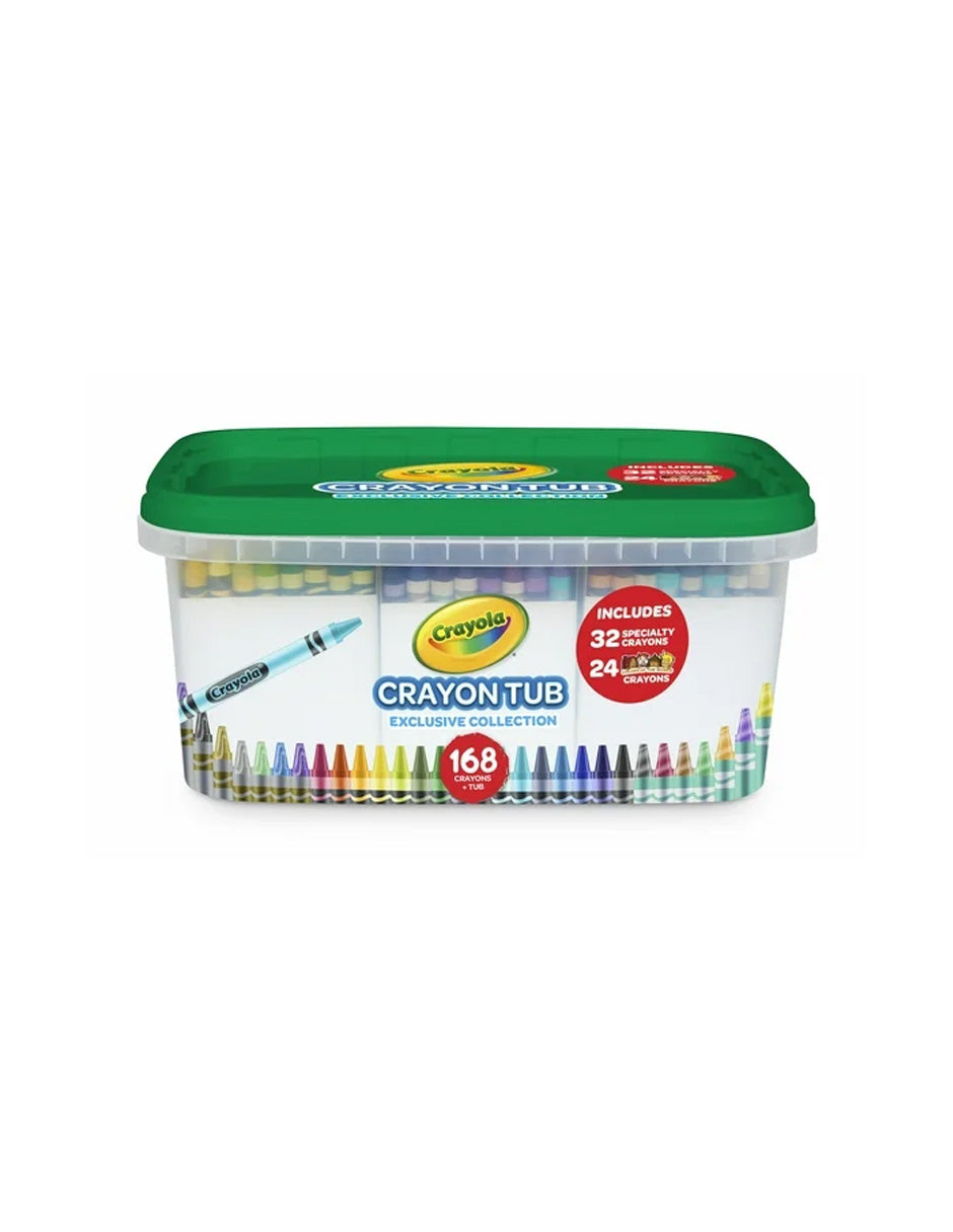 Set de Crayones Crayola con Estuche 168 Unidades