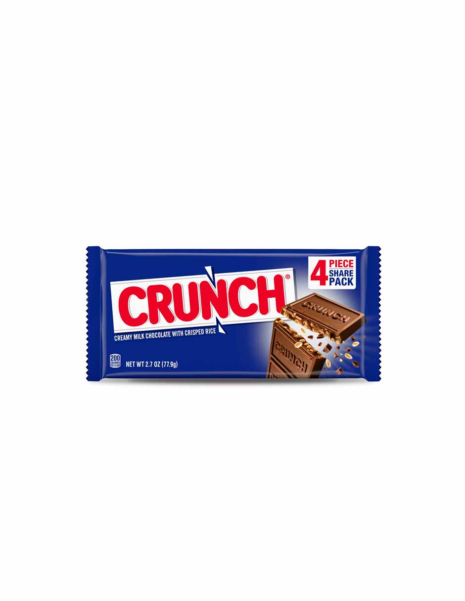 Crunch Barra de chocolate con leche 77gr