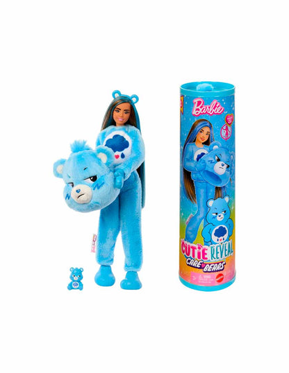 Barbie Cutie Reveal muñeca serie Care Bears azul