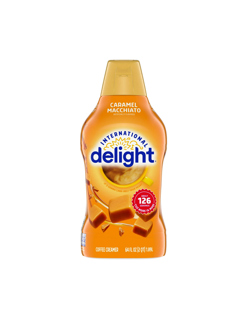 Delight caramel macchiato crema liquida 1.8 litros