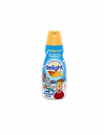 Delight crema liquida para café chocolate caliente con malvavisco 946ml Edición Limitada