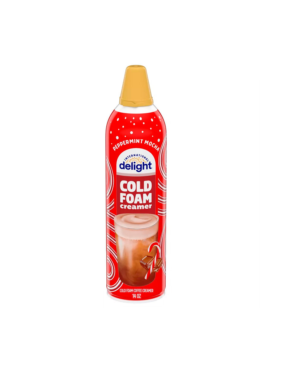 Crema batida Delight Cold Foam Peppermint Mocha 396gr