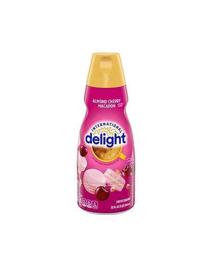 International Delight crema liquida para café Almond cherry macaron 946ml