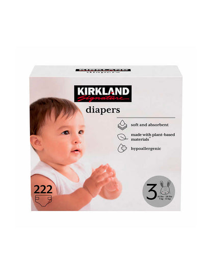 Pañales Kirkland Signature Talla de 1 a 6