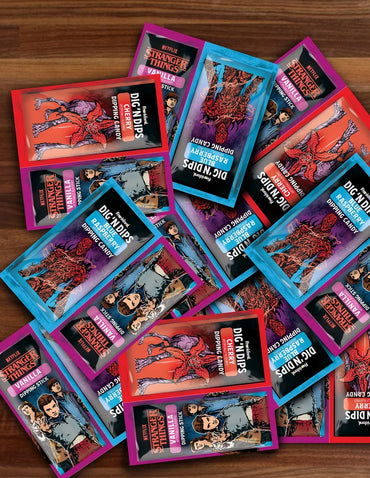 Dulces Stranger Things Dig N' Dips Halloween 22 pzas