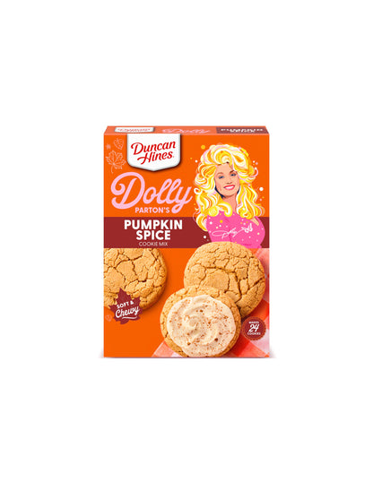 Mezcla para galletas con especias de calabaza de Dolly Parton de Duncan Hines, 432gr