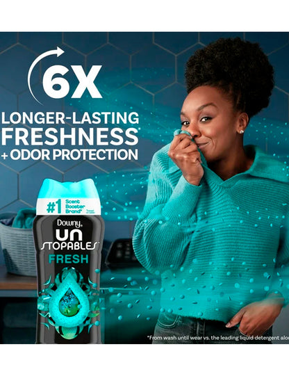 Downy Unstopables Fresh, perlas de refuerzo de aroma de 680gr