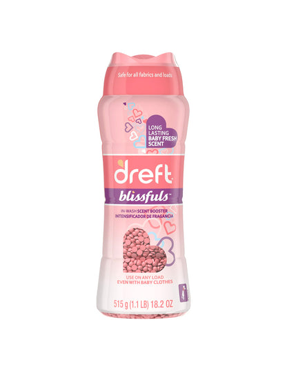 Dreft Blissfuls Baby Fresh Scent In-Wash Perlas potenciadoras de aroma 515gr