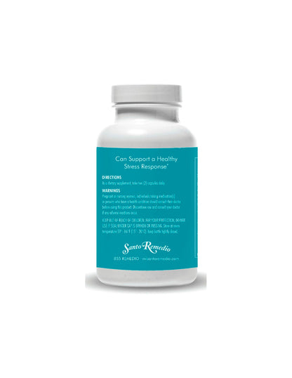 Santo Remedio, suplemento dietético de ashwagandha para el estrés, 1000 mg, 60 unidades