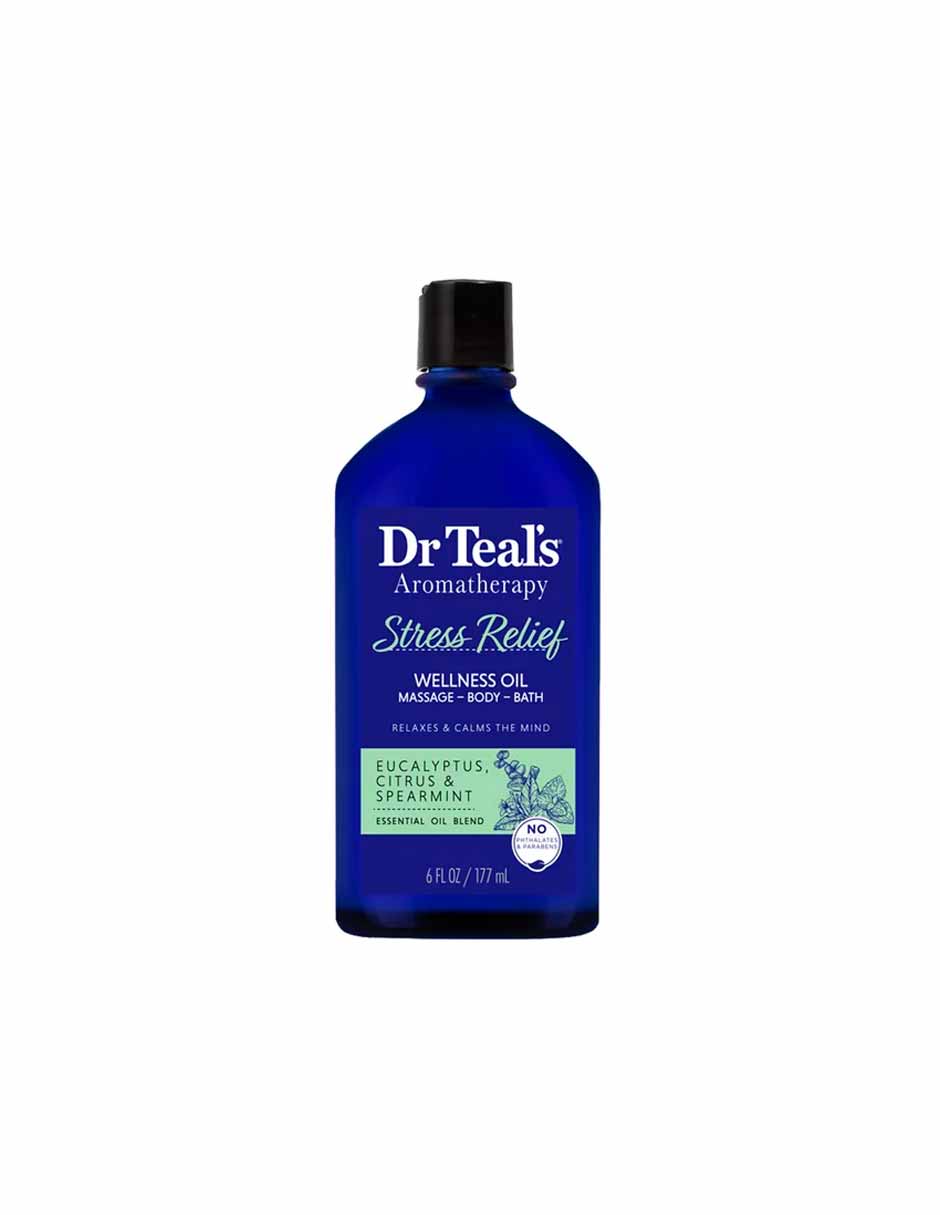 Dr Teals Aceite para aliviar el estrés con eucalipto y cítricos 177ml