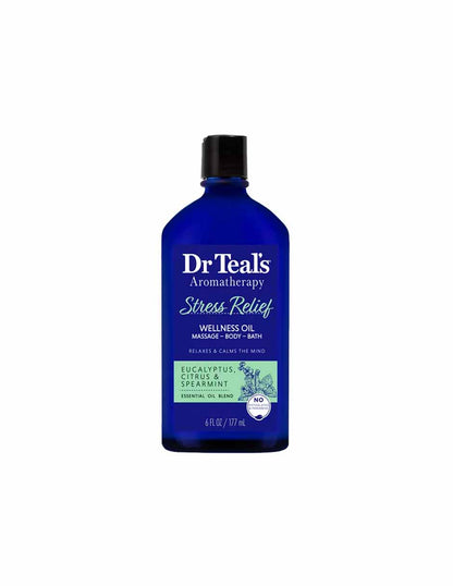 Dr Teals Aceite para aliviar el estrés con eucalipto y cítricos 177ml