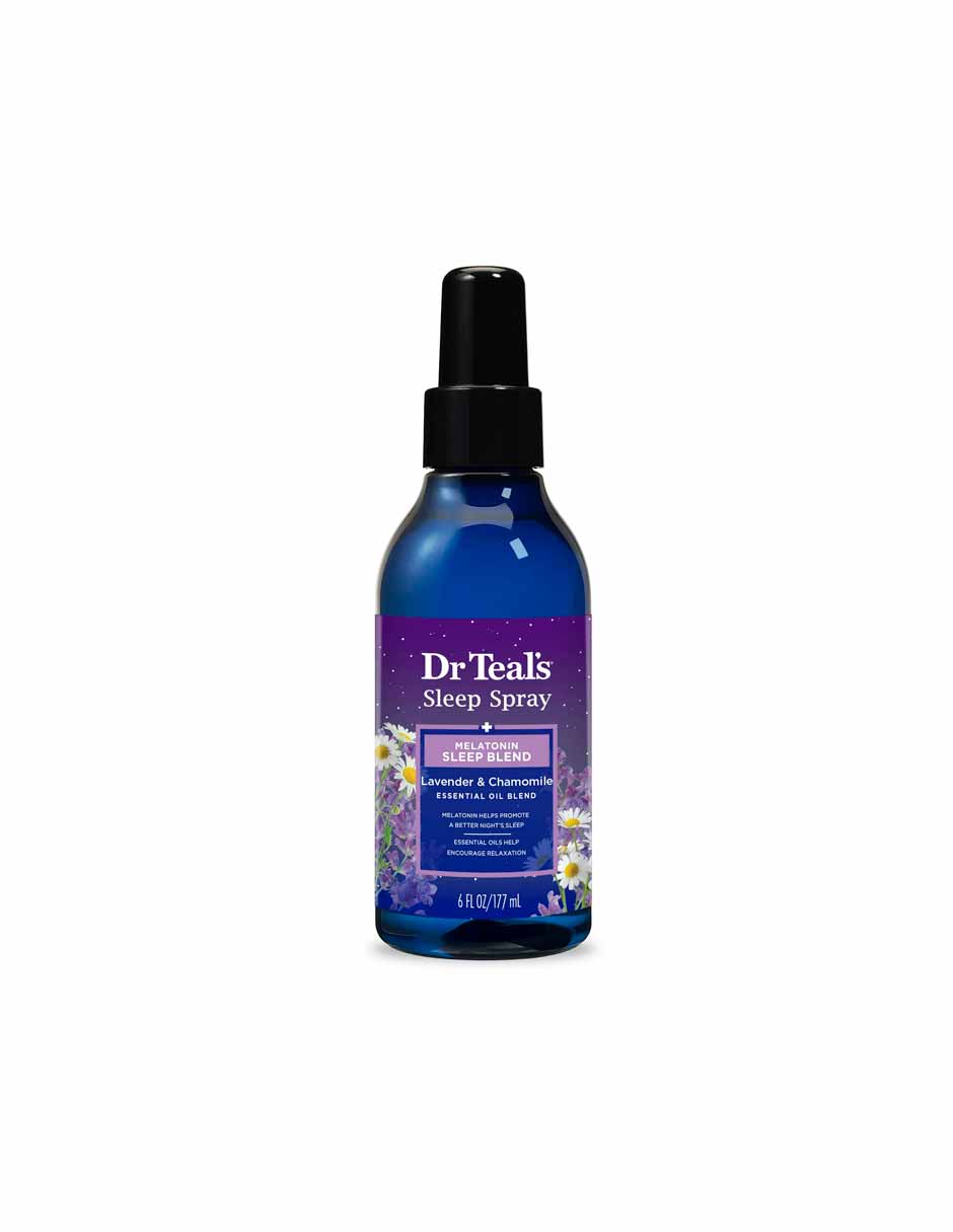 Dr Teals Sleep Spray melatonina y aceites esenciales 177ml