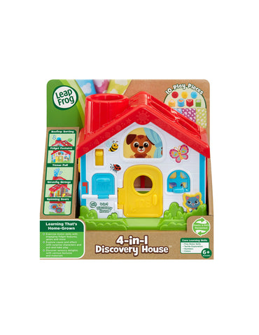 Casa de Descubrimiento LeapFrog 4 en 1 para Bebés