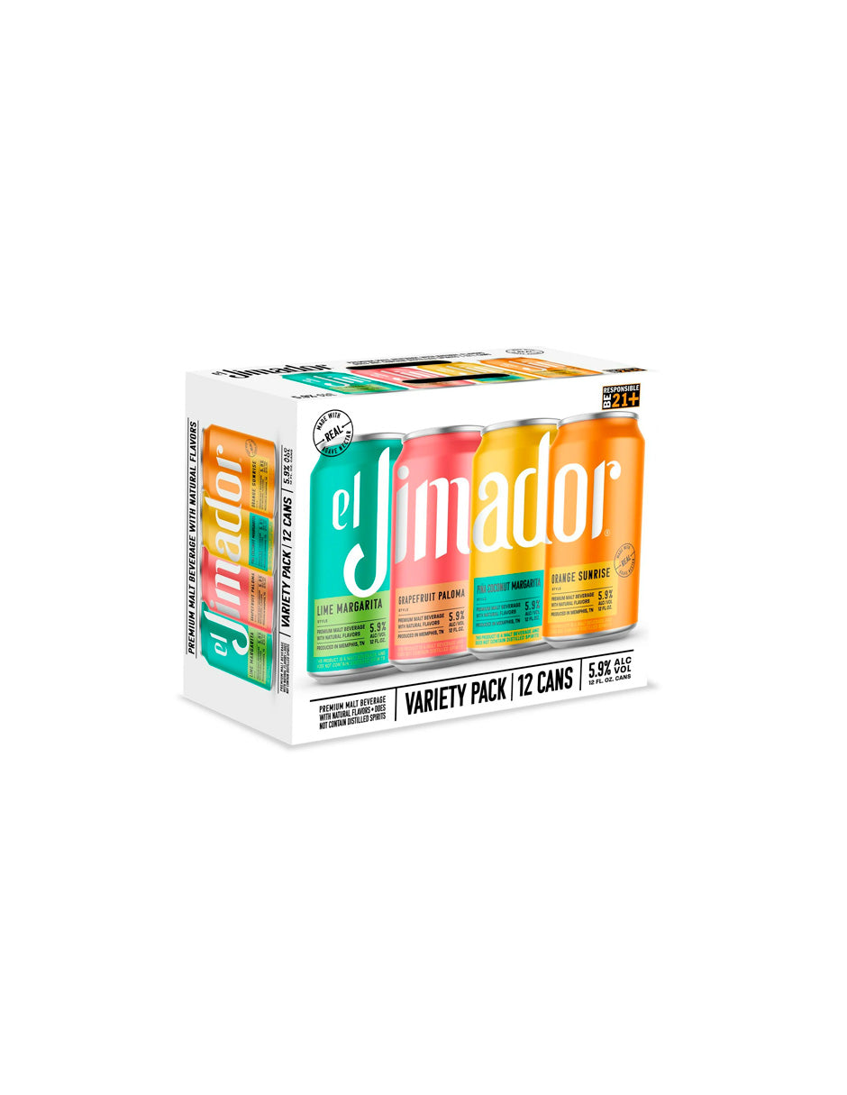 El Jimador, bebida de malta con sabor nacional, 12 latas