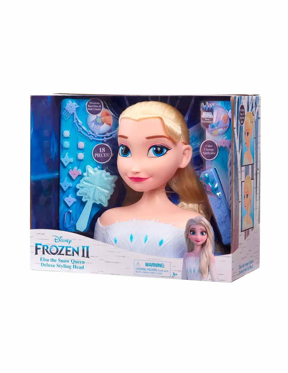 Disney Frozen 2 Deluxe Elsa, la Reina de las Nieves, 17 piezas