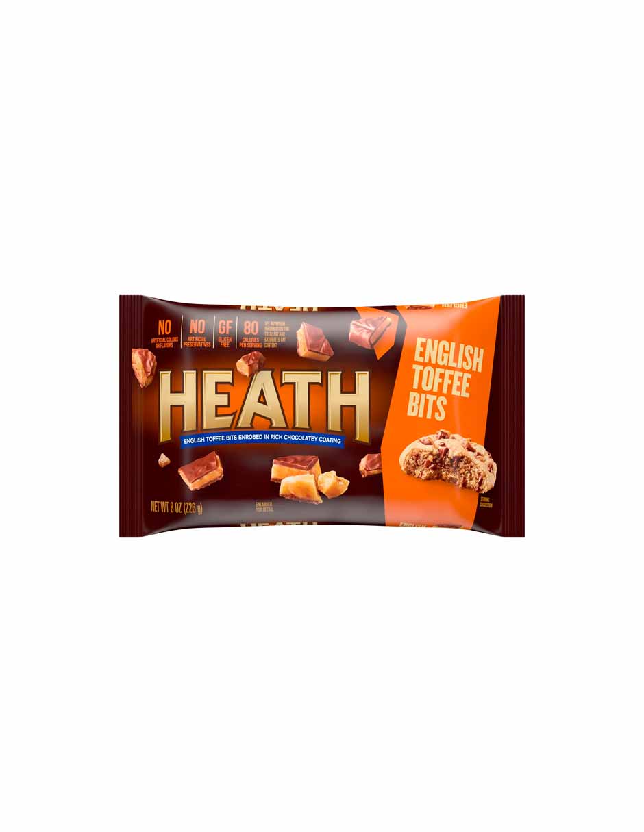 Heath Trocitos English Toffee para hornear 226gr