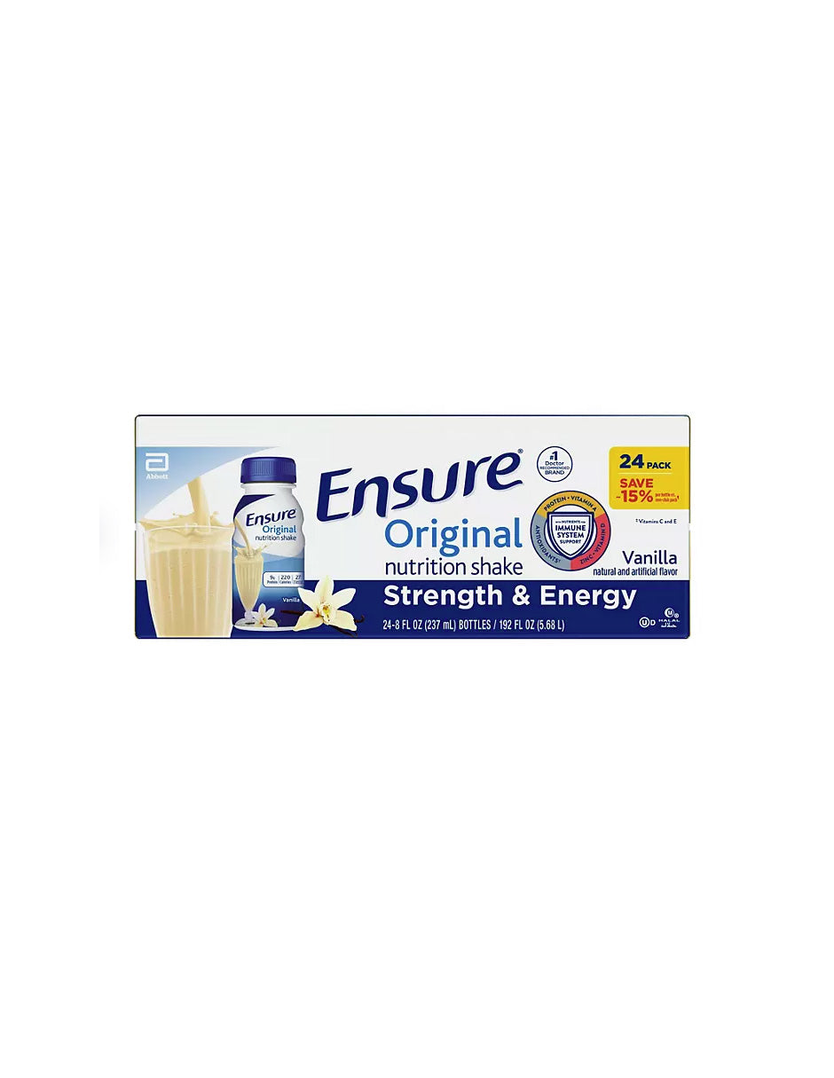 Ensure Batido nutricional original, vainilla 24 pack