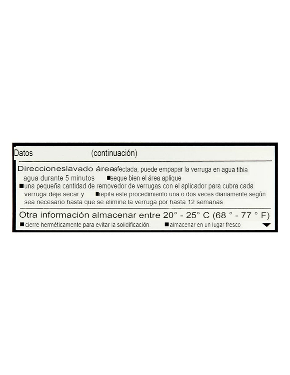 Equate Removedor de verrugas líquido de máxima resistencia, 9ml