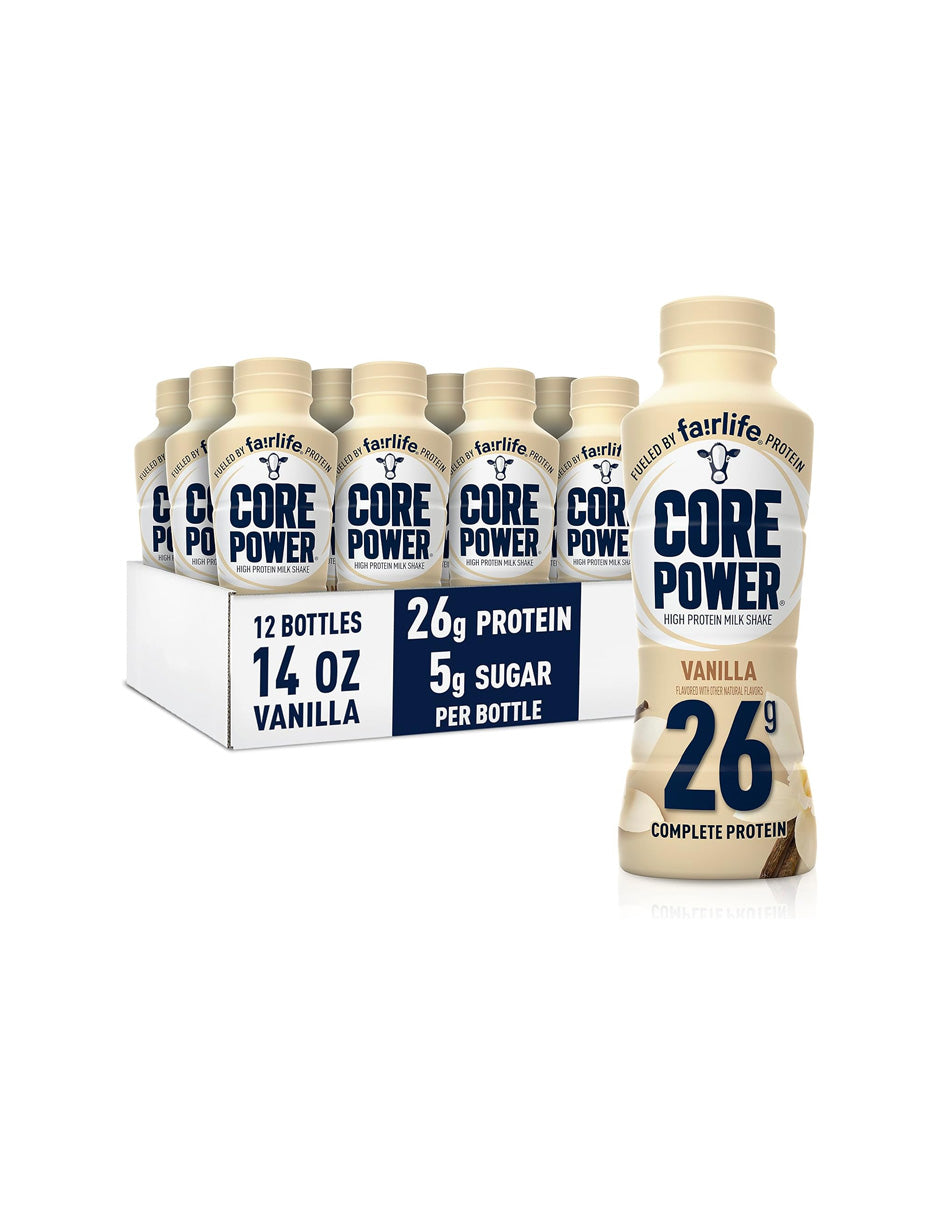 Batido de Proteína Core Power Vainilla Paquete 12 de 118ml