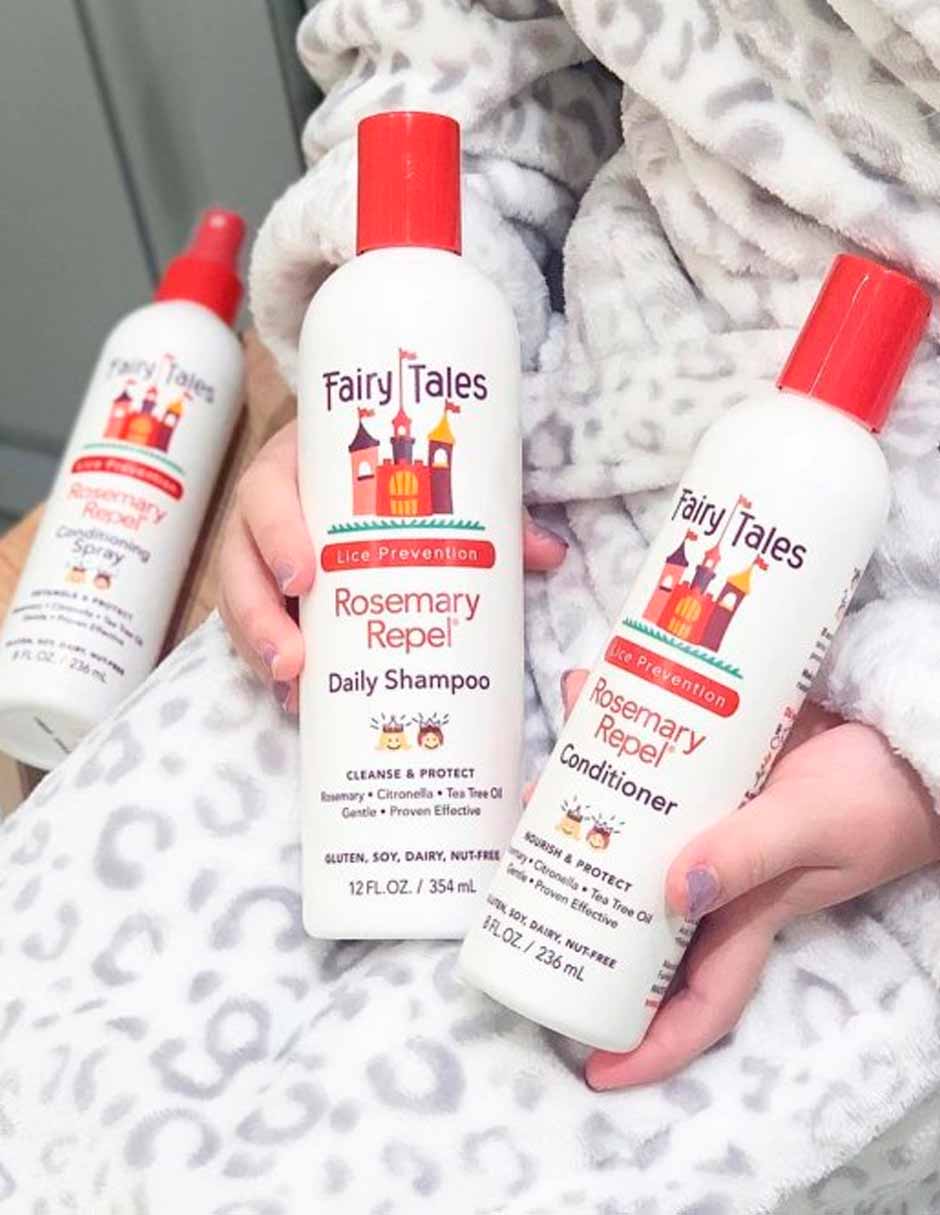 Fairy Tales spray acondicionador para niños ayuda a prevenir los piojos 236ml