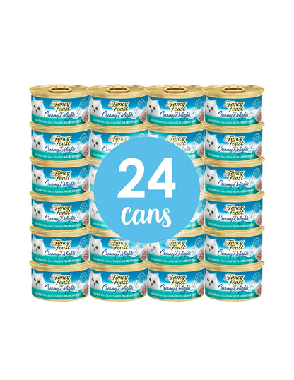 Comida Húmeda Purina Fancy Feast Atún Cremoso 24 pack