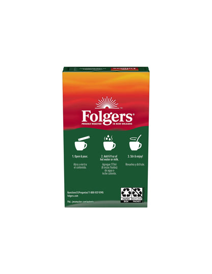 Folgers Classic Café instantáneo descafeinado, 6 unidades