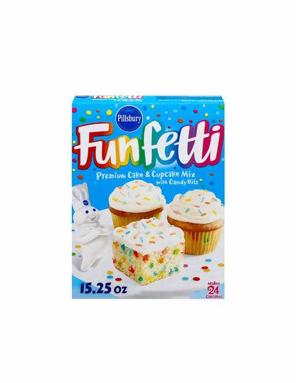 Pillsbury Funfetti cake & cupcake mix 432gr (variedad)