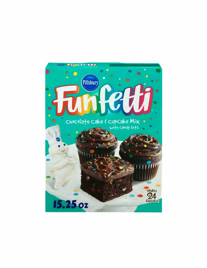 Pillsbury Funfetti cake & cupcake mix 432gr (variedad)