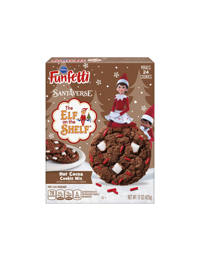 Funfetti The Elf of Shelf mezcla de galletas sabor Hot cocoa 425gr