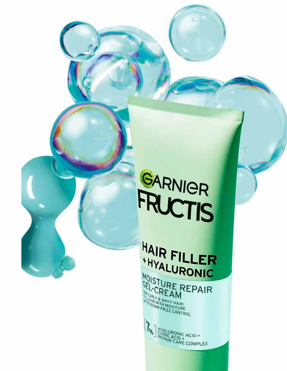 Garnier Fructis Hair Filler Crema en gel reparadora con ácido hialurónico 150ml