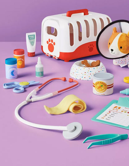 Set de Veterinario Infantil Gigglescape de 22 Piezas