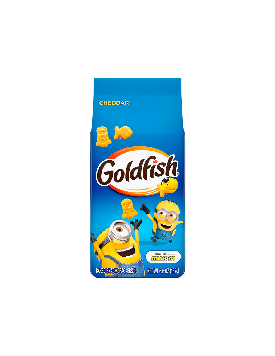 Goldfish Minions sabor queso 187gr