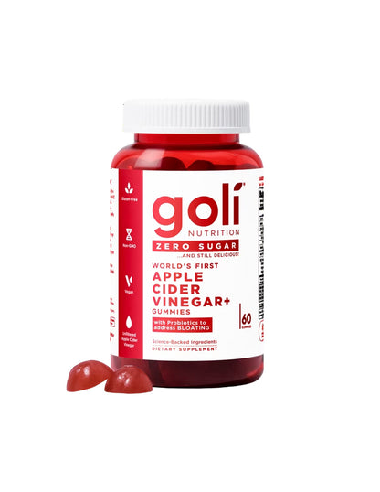 Gomitas Goli Vinagre de Manzana Sin Azúcar 60 Pzas