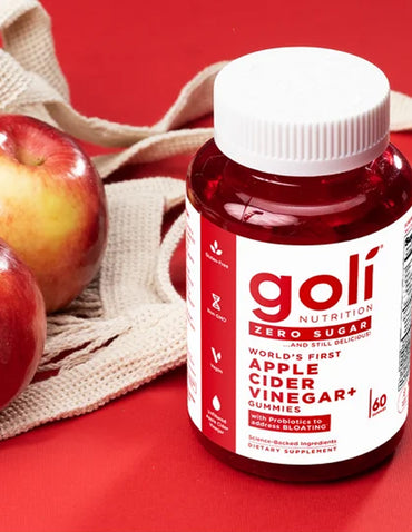 Gomitas Goli Vinagre de Manzana Sin Azúcar 60 Pzas