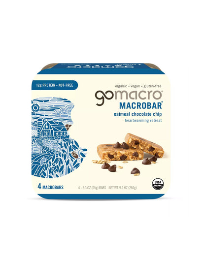 Barras de Proteína GoMacro MacroBars 4 unidades, 250 g (variedad)