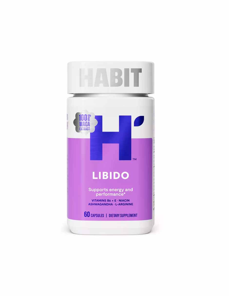 Health By Habit suplemento para aumentar la libido 60 cápsulas