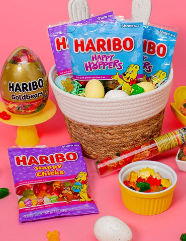 HARIBO Gomitas Mezcla de Primavera 100 mini bolsitas, 1,13kg