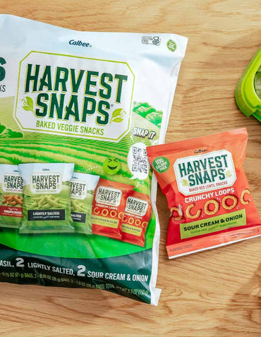 Harvest Snaps botanas paquete de 6